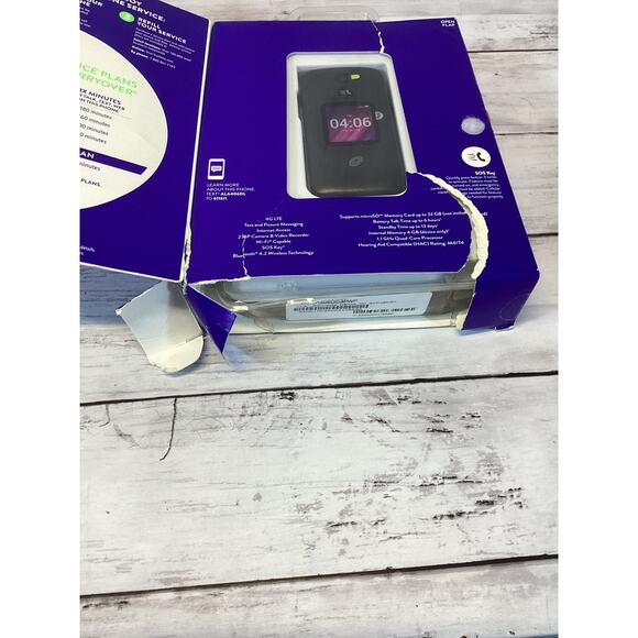 Tracfone Alcatel MYFLIP 2 (A406DL) Prepaid Flip Phone T9 - Picture 2 of 3